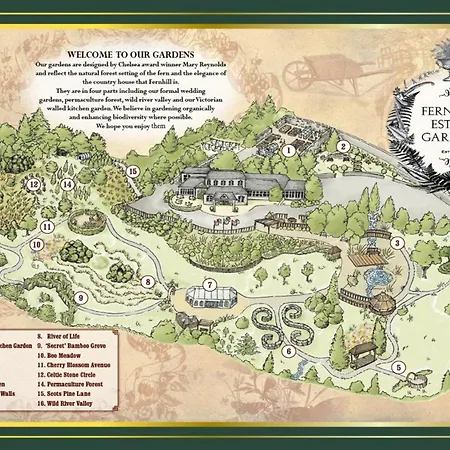 호텔 Fernhill House & Gardens 4*